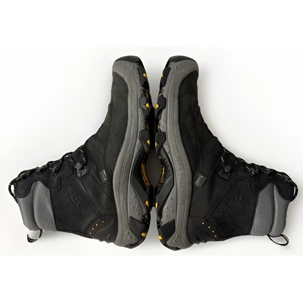 KEEN Summit County Winter Boots Men's 9.5 eVent Waterproof Insulated -35F Black